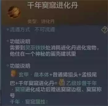 妄想山海窫窳进化丹材料是什么 窫窳进化丹材料大全一览